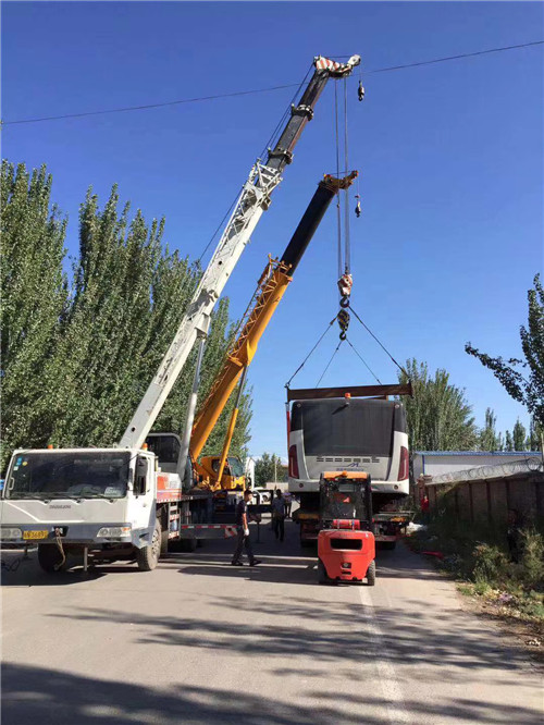 成安县港口集装箱搬运案例